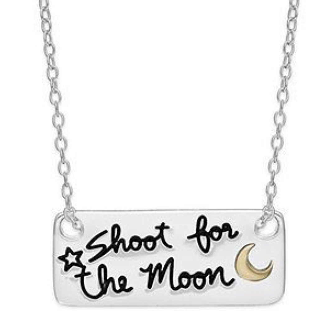 Macy’s NWT gold plated sterling silver necklace